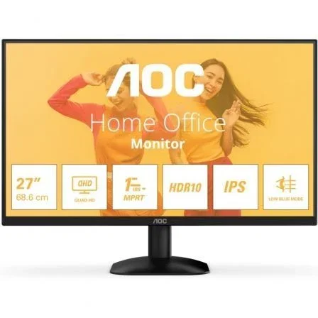 AOC Q27B35E Monitor QHD de 27 pulgadas IPS Negro